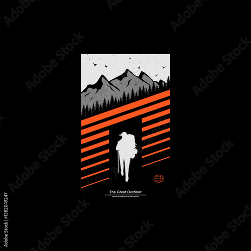 explore typography for print t shirt vector
