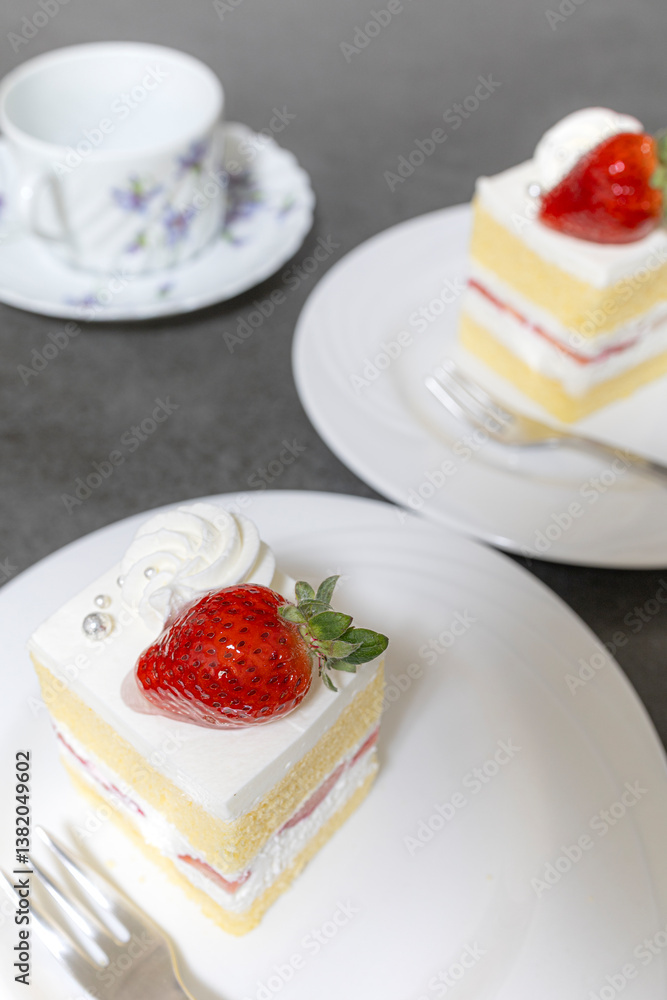いちごのショートケーキ いちごのショートケーキ