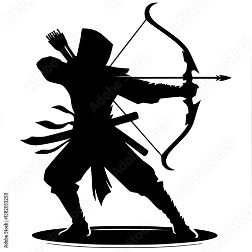 Archer Assassin Silhouette