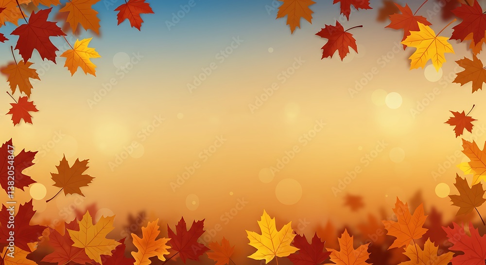 Autumn's Gentle Embrace AI Generated Autumn's Gentle Embrace AI Generated