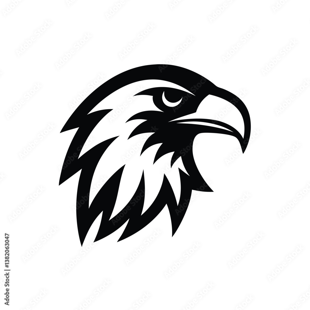 eagle head vector illustration eagle head vector illustration