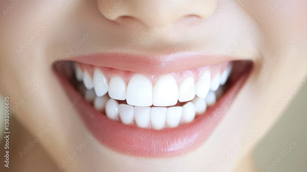Joyful smile displaying healthy teeth dental clinic portrait professional setting close-up oral health awareness Joyful smile displaying healthy teeth dental clinic portrait professional setting close-up oral health awareness