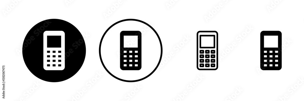 Phone icon vector illustration. Call sign and symbol. telephone symbol Phone icon vector illustration. Call sign and symbol. telephone symbol