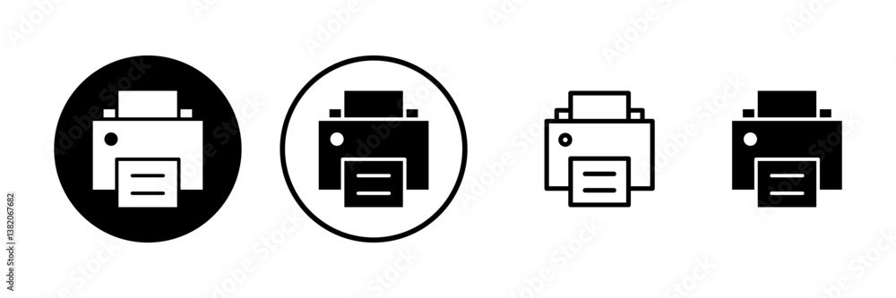 Print icon vector illustration. printer sign and symbol Print icon vector illustration. printer sign and symbol
