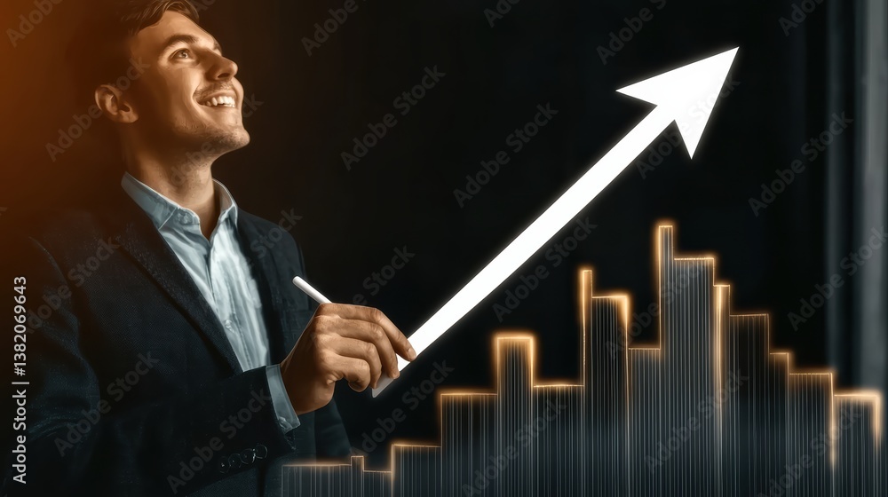 Driving business growth data analysis and strategy presentation modern office digital art professional environment eye-level view Driving business growth data analysis and strategy presentation modern office digital art professional environment eye-level view