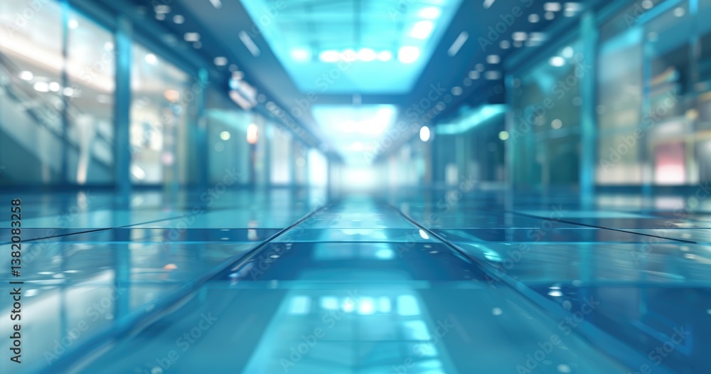 a blue retail media background for a presentation a blue retail media background for a presentation