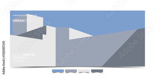 BACKGROUND 541 WITH MODERN ABSTRACT BUILDING FOR BRAND IDENTITY, PRESENTATION AND A LOT OF DESIGN NEEDS