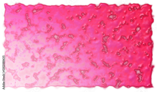 Pink textured wallpaper with a floral pattern and love heart design