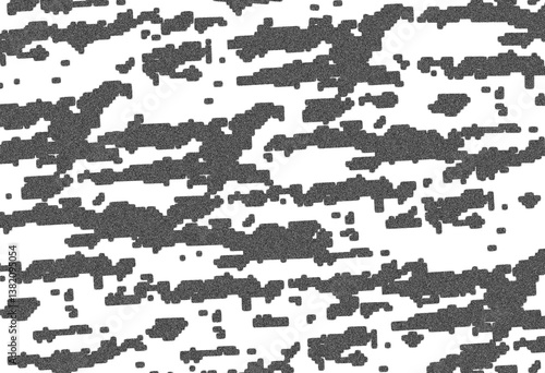 Abstract grunge black and white distressed texture background, Isolated on white background. PNG