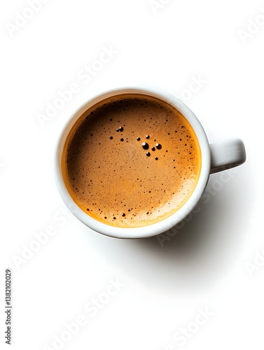 Coffee cup isolated on white background