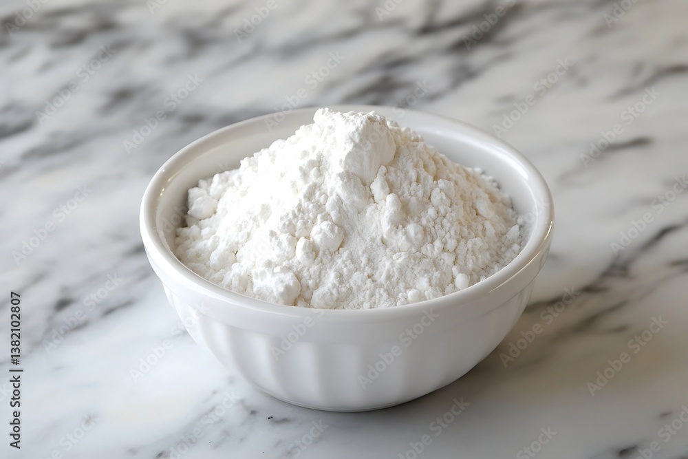 Flour in a bowl Flour in a bowl
