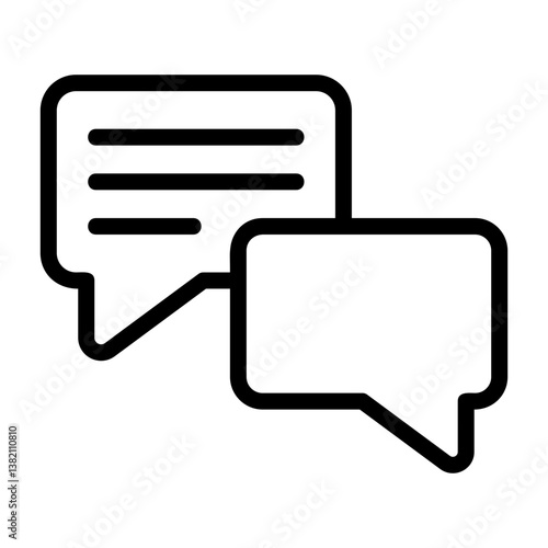 Chat Outline Icon