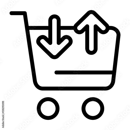 Cross Selling Outline Icon