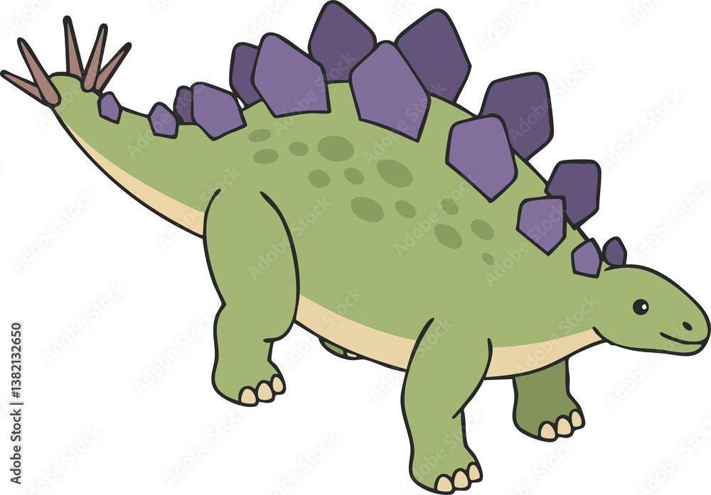 Obraz premium dinosaur, tyrannosaurus, Triceratops, Stegosaurus, Brachiosaurus, Velociraptor, Parasaurolophus, Mosasaurus, Ankylosaurus, Pteranodon, reptile, lizard, monster, animal, cartoon, vector, illustration
