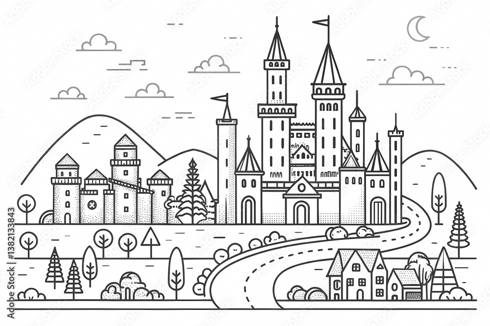 fairy tale castle fairy tale castle
