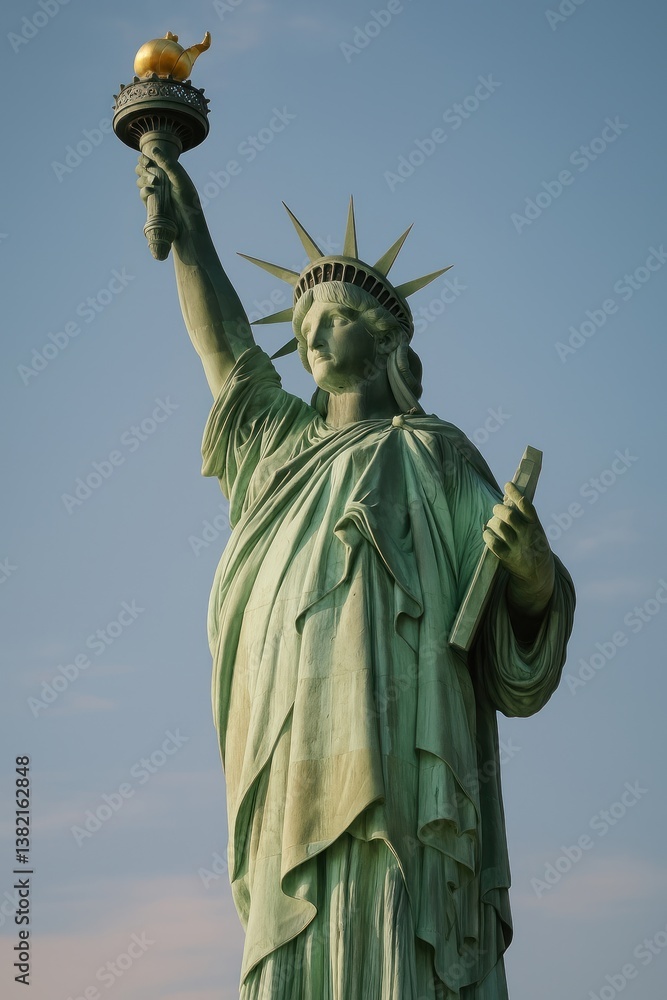 Fototapeta premium Iconic freedom symbol statue