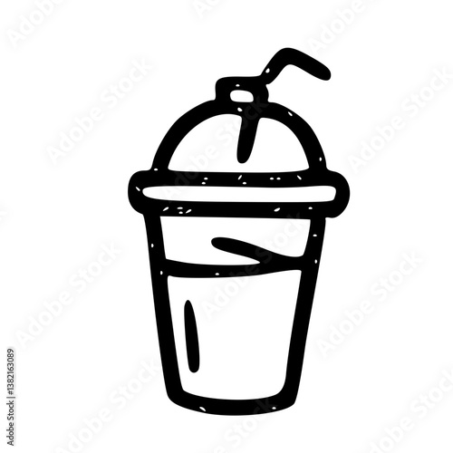 Hand-Drawn Smoothie Icon