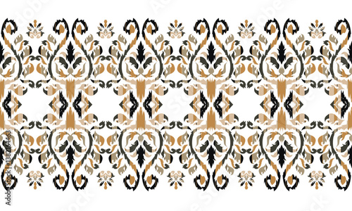 Ethnic abstract.Seamless pattern in tribal, folk embroidery, and Mexican style. Aztec geometric art ornament print.Design for carpet, wallpaper, clothing, wrapping, fabric, cover.