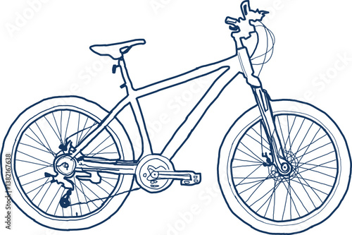 bycicle sketch