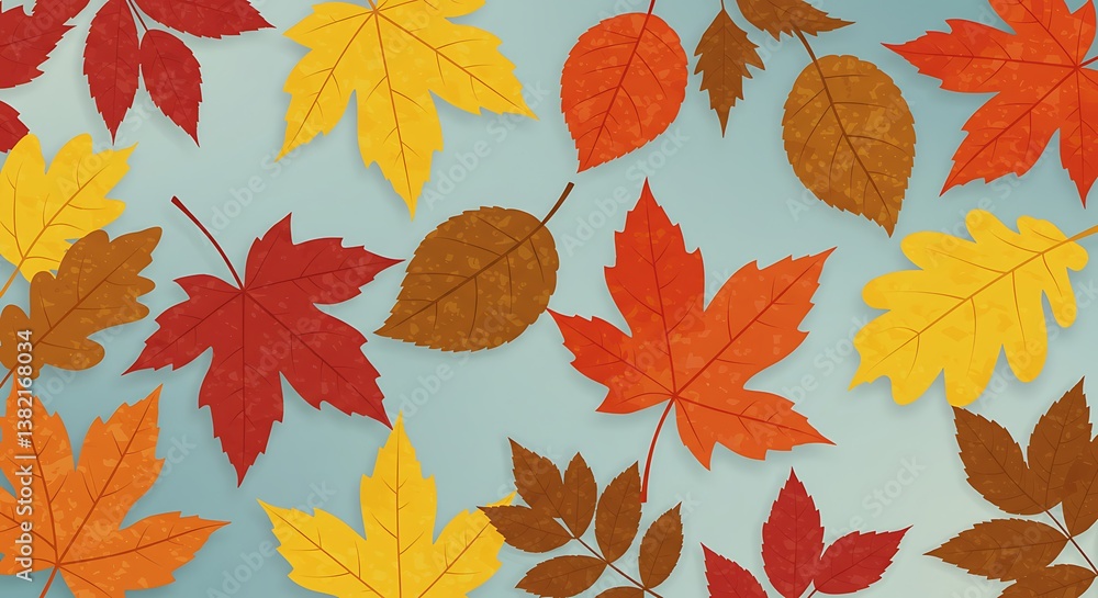 Autumn's Gentle Descent AI Generated Autumn's Gentle Descent AI Generated