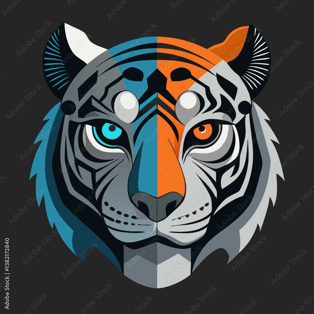 tiger head vector tiger head vector