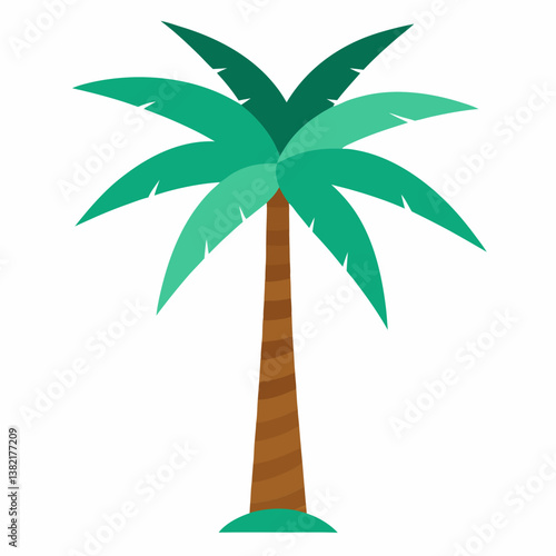 palm tree vector illustration