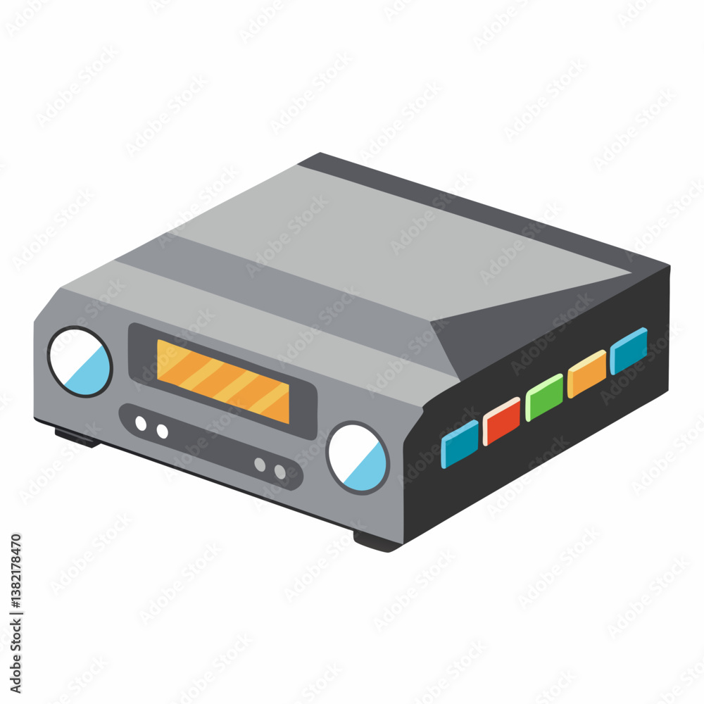 Obraz premium video cassette player