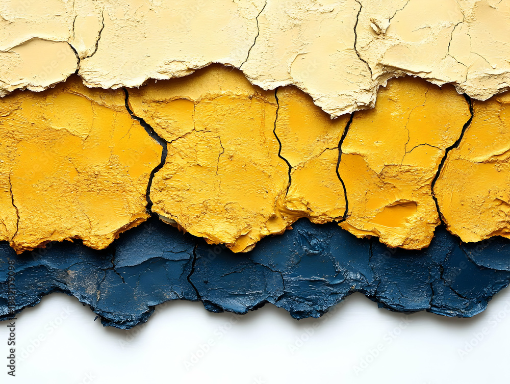 Abstract Crackle Paint Texture