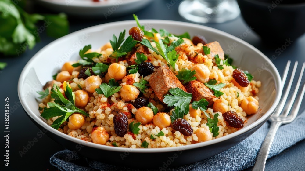 Delicious Bowl of Rice Beans and Meat Showcasing Comfort Food Delight Delicious Bowl of Rice Beans and Meat Showcasing Comfort Food Delight