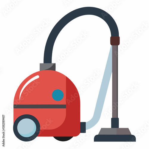 vacuum cleaner isolated on white