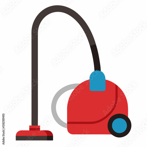 vacuum cleaner isolated on white