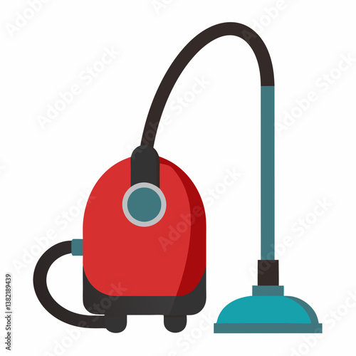 vacuum cleaner isolated on white