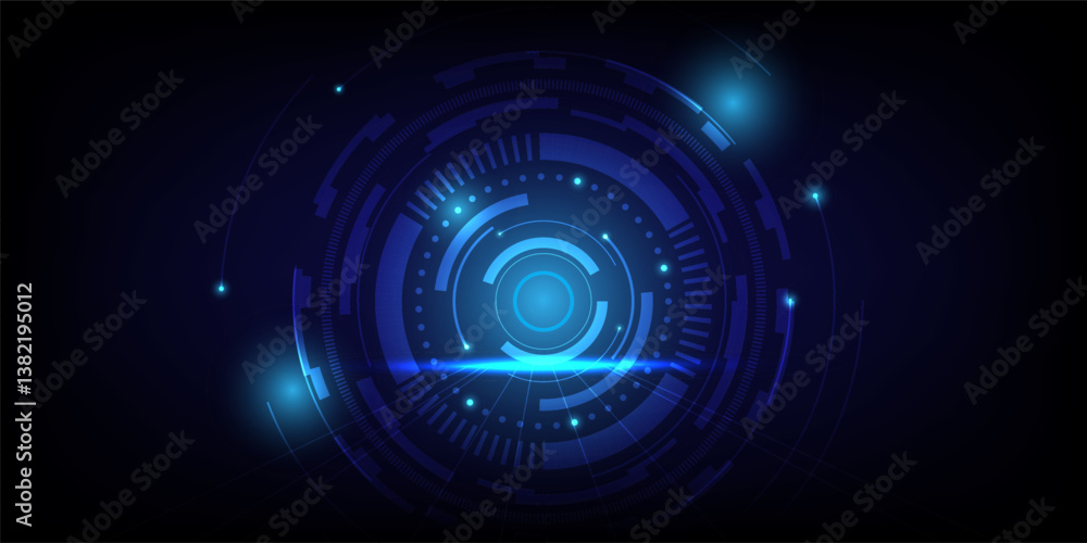 Technology dark blue light gradient background, technology business digital communication template, artificial intelligence creative illustration element, banner poster cover pattern graphic vector. Technology dark blue light gradient background, technology business digital communication template, artificial intelligence creative illustration element, banner poster cover pattern graphic vector.