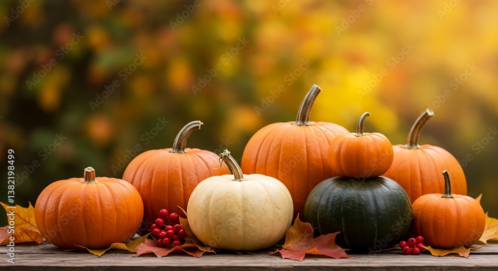 Autumn's Harvest Bounty AI Generated Autumn's Harvest Bounty AI Generated