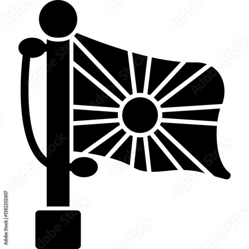 Republic Of Macedonia Icon