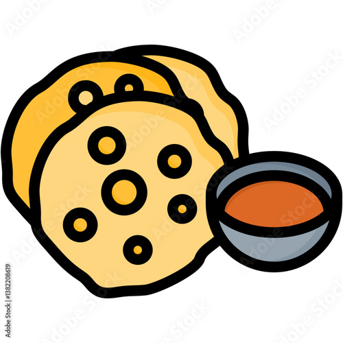 Roti Canai Icon