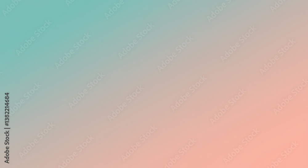 Peach to Blue Gradient Peach to Blue Gradient