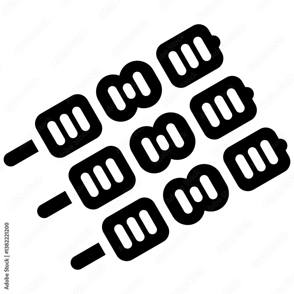 Obraz premium Satay Icon