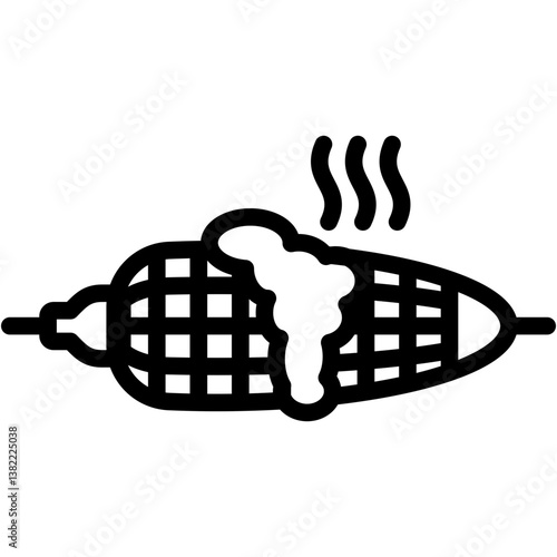 Grilled Corn Icon