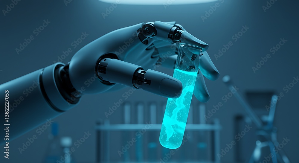 Fototapeta premium Robotic Arm in Lab