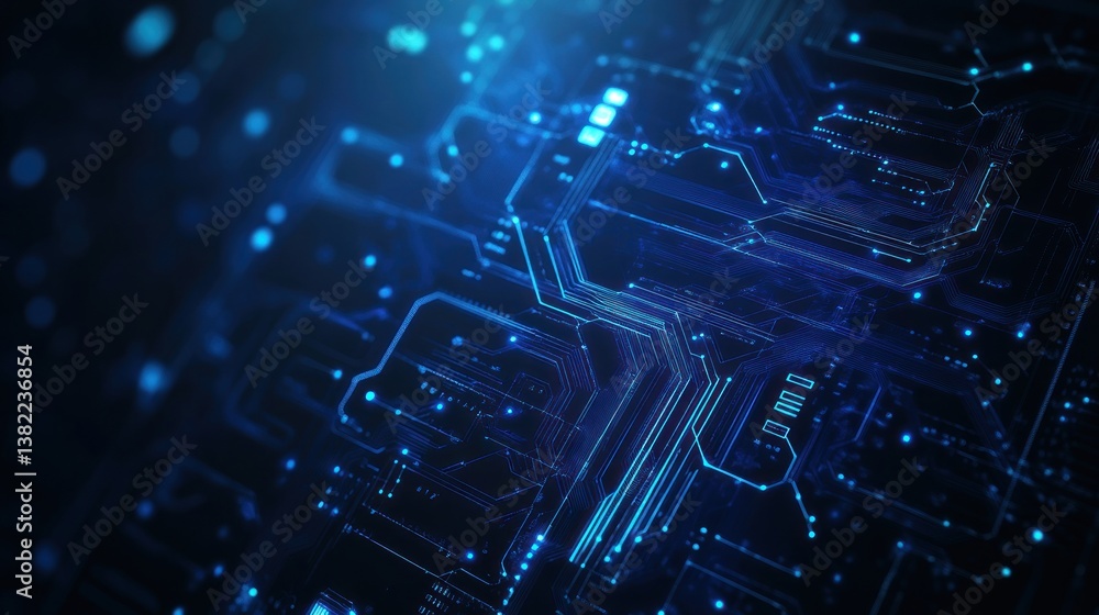Obraz premium Abstract circuit board design