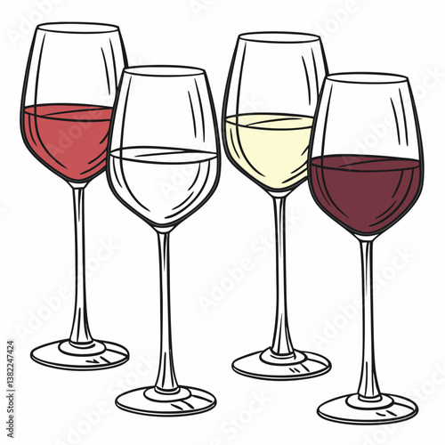 glass of wine