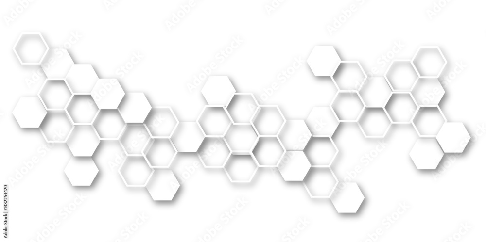 A Contemporary Abstract Background Design Featuring Seamlessly Interwoven Hexagonal and Molecular Patterns, Symbolizing Innovation, Scientific Connectivity, and the Aesthetic Precision of Modern Techn A Contemporary Abstract Background Design Featuring Seamlessly Interwoven Hexagonal and Molecular Patterns, Symbolizing Innovation, Scientific Connectivity, and the Aesthetic Precision of Modern Techn