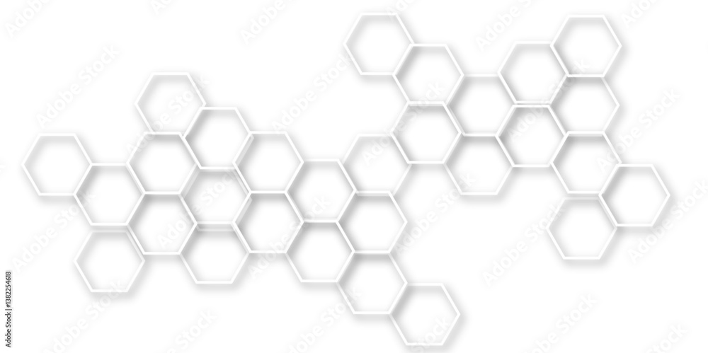 A Sophisticated Digital Illustration Combining the Precision of Molecular Geometry with the Aesthetic Appeal of Seamless Hexagonal Patterns, Perfect for Scientific Interfaces and Technological Brandin A Sophisticated Digital Illustration Combining the Precision of Molecular Geometry with the Aesthetic Appeal of Seamless Hexagonal Patterns, Perfect for Scientific Interfaces and Technological Brandin
