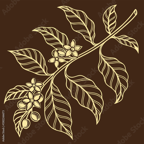 Elegant Gold DNA Double Helix Line Art Black Background Flowing Genetic Structure Ribbon Drawing Creating Sophisticated Scientific Illustration For Medical Education Materials