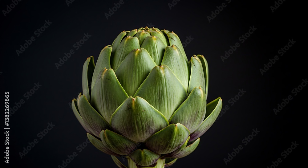 Obraz premium Emerald Enigma AI Generated