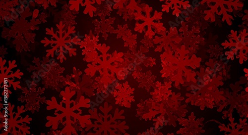 Crimson Cascade AI Generated