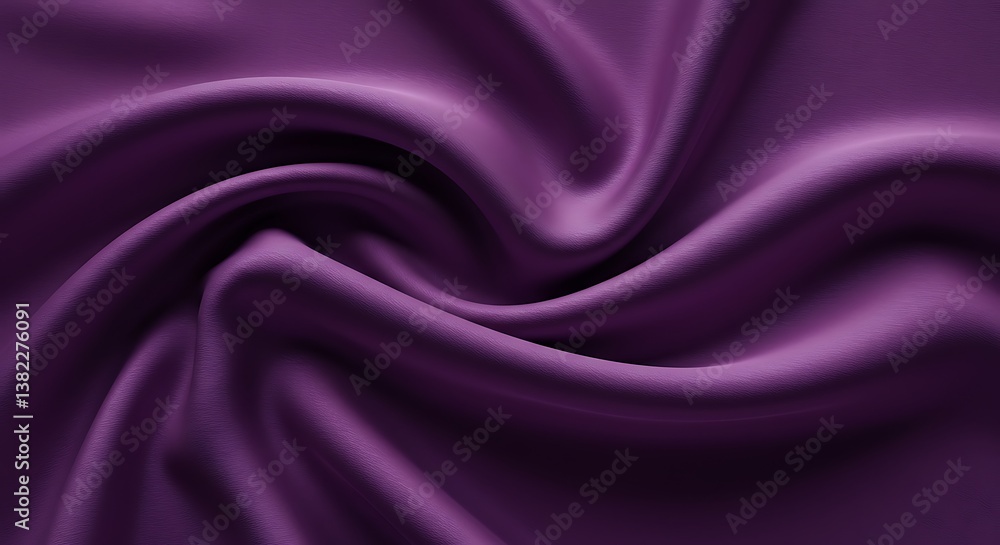 Obraz premium Amethyst Drape AI Generated