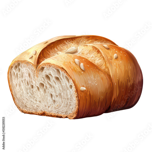 Garlic bread PNG toasted bread PNG garlic butter PNG crispy appetizer PNG Italian cuisine PNG baked snack PNG transparent background