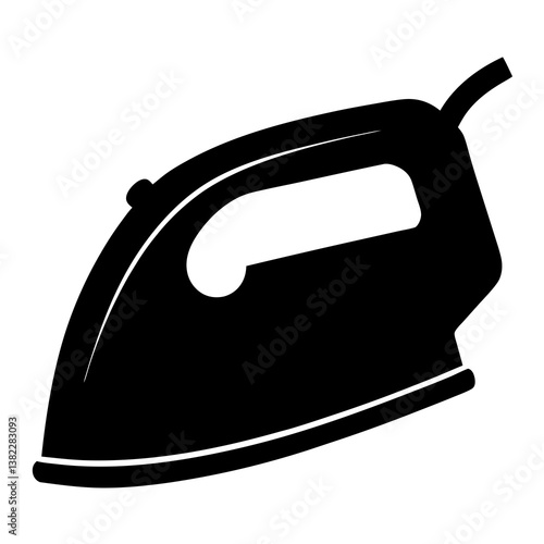 iron isolated on white background